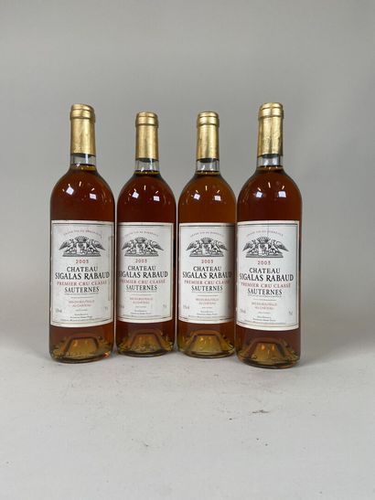 SAUTERNES. 1er GCC. Château Sigalas Rabaud....