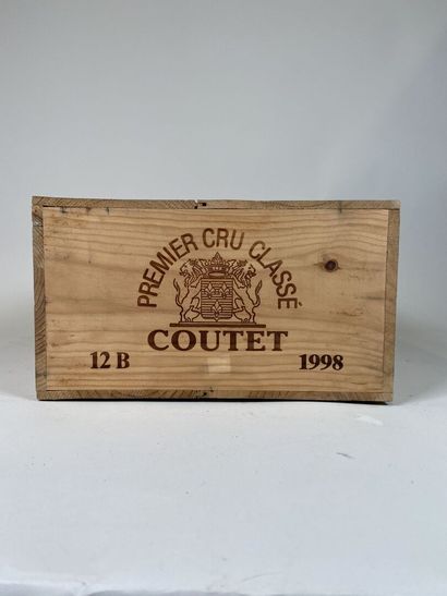 BARSAC. 1st GCC. Château Coutet. 1998. 12...