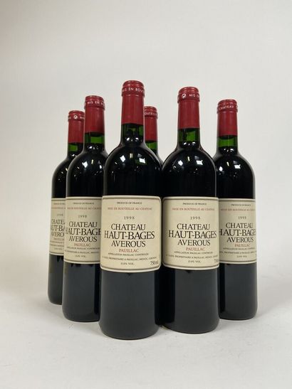 PAUILLAC. Château Haut-Bages Averous. 1998....