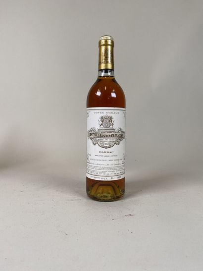 BARSAC. 1st GCC. Château Coutet. 1988. Cuvée...