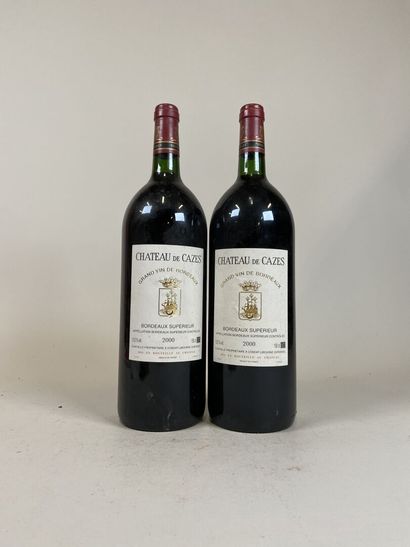 BORDEAUX. Château de Cazes. 2000. 2 Magn...