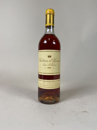 SAUTERNES. 1st CCS. Château d'Yquem. 1983....