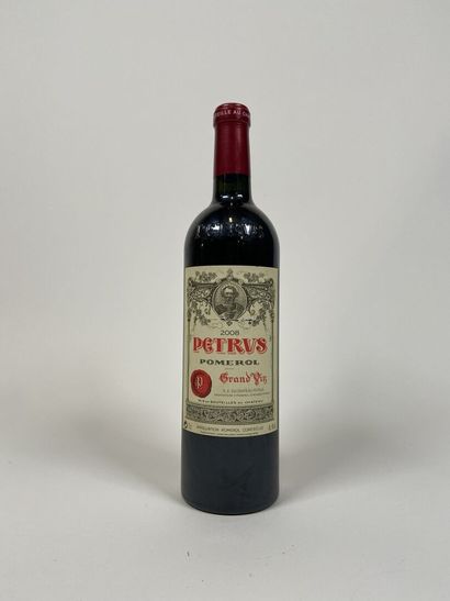 POMEROL. Pétrus. 2008. 1 bt. (une rayure...