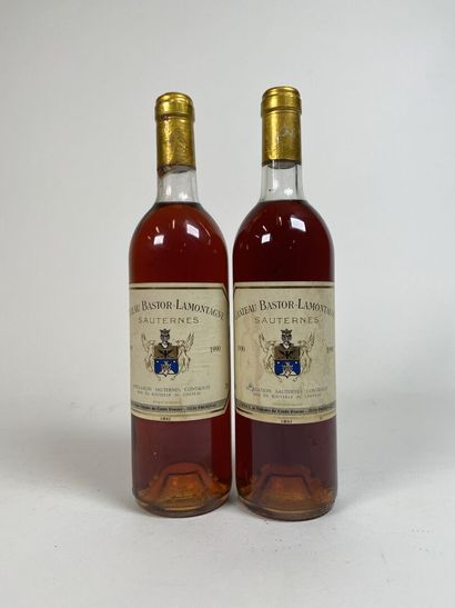 *SAUTERNES. Château Bastor-Montagne. 1990....