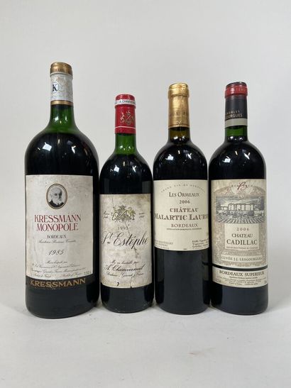 Bordeaux lot:
- Kressmann Monople 1985. 1...