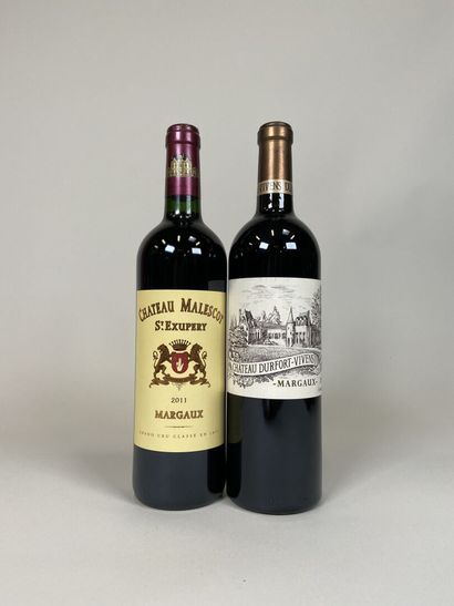 MARGAUX. 2ème et 3ème GCC de 1855. Lot :
-...