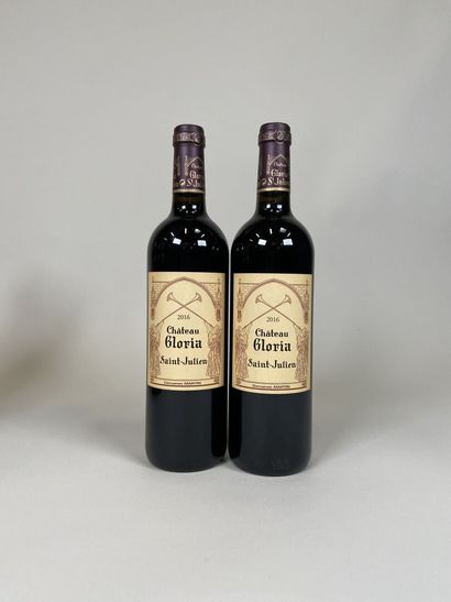 SAINT JULIEN. Château Gloria. 2016. 2 bt...
