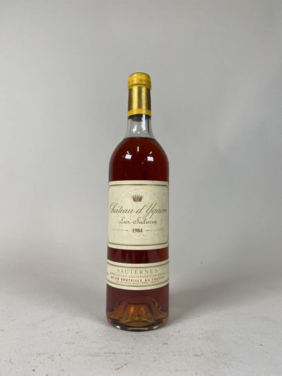 SAUTERNES. 1st CCS. Château d'Yquem. 1984....