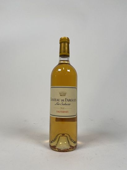 SAUTERNES. Château de Fargues. Famille Lur...
