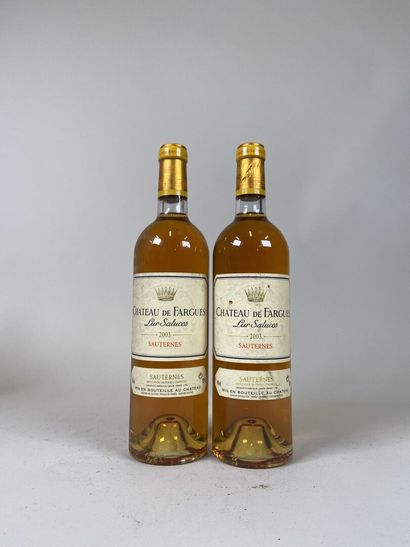 SAUTERNES. Château de Fargues. Famille Lur...