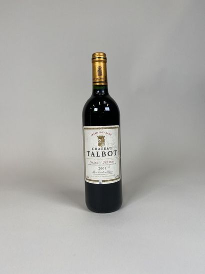 SAINT JULIEN. 4ème GCC. Château Talbot. 2001....