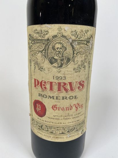 POMEROL. Pétrus. 1993. 1 bt. (étiquette légèrement...