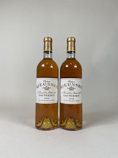 SAUTERNES. 1er GCC. Château Rieussec. 2003....