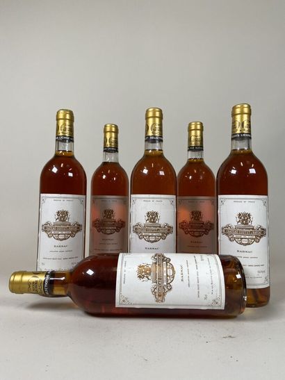BARSAC. 1st GCC. Castle Coutet. 1990. 6 bt....