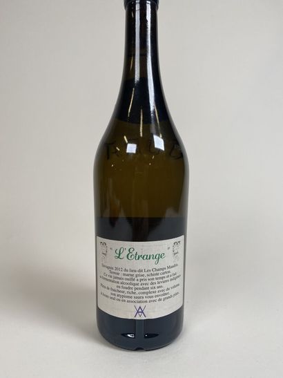 ARBOIS. Domaine Lucien Aviet. Cuvée l'Étrange....