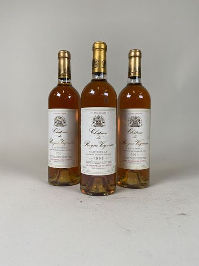 SAUTERNES. 1er GCC. Château Rayne Vigneau....