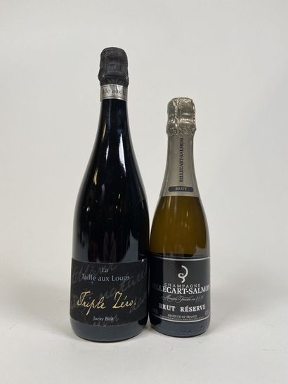 Batch of 2 bubbles :
- 1 half bottle of Champagne...