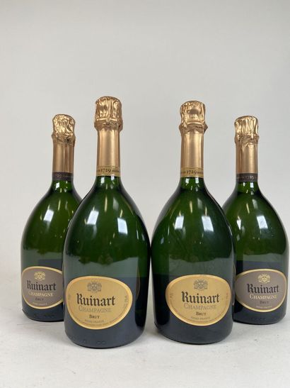 *CHAMPAGNE. Ruinart. R de Ruinart. 2 different...