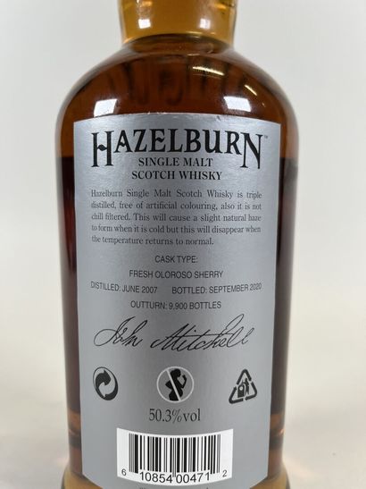WHISKY. Hazelburn. 13 years old. Oloroso...
