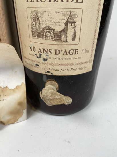 BAS ARMAGNAC. Château de Laubade. 10 years....