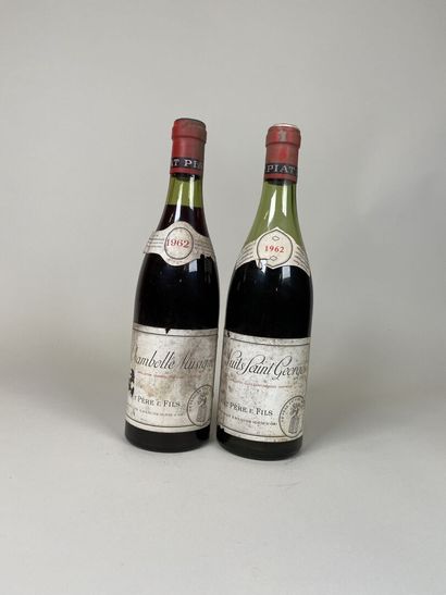 Lot Piat Père et Fils. Lot :
- CHAMBOLLE...