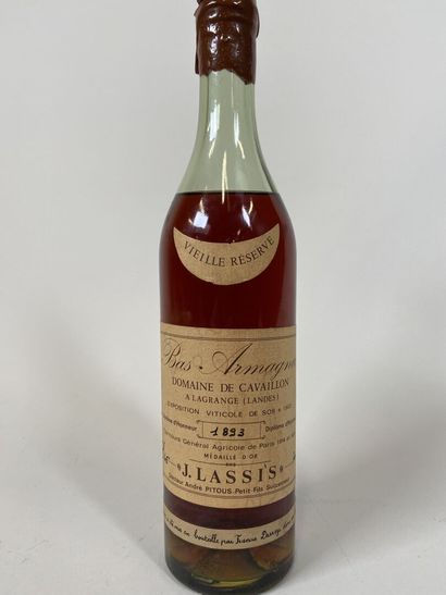 BAS ARMAGNAC. Domaine de Cavaillon. Mise...
