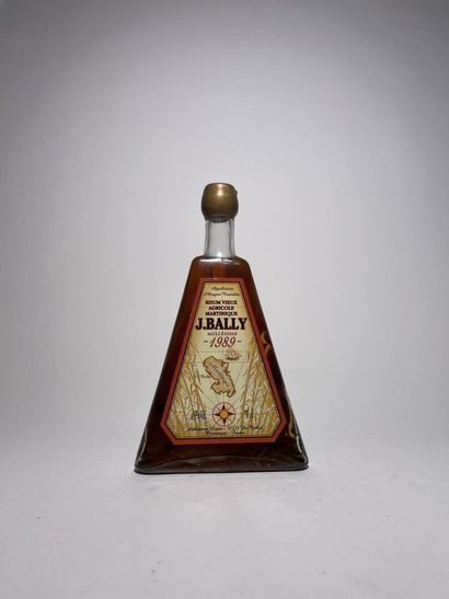 RHUM. J. Bally. Rhum Vieux Agricole. 1989....