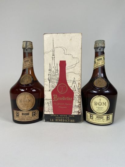 LIQUEUR. Benedictine. B&B. 2 bt. (1 case...