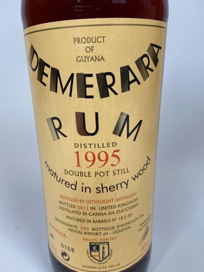 RUM. Demerara. 16 years 1995 - 2011. Double...