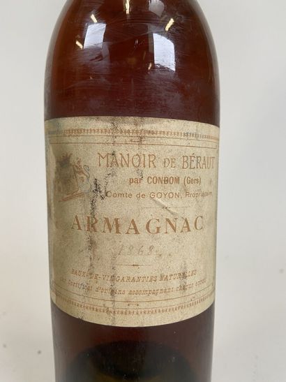 ARMAGNAC. Manor of Bérraut by Condom. Comte...