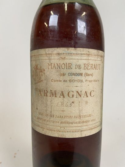 ARMAGNAC. Manor of Bérraut by Condom. Comte...