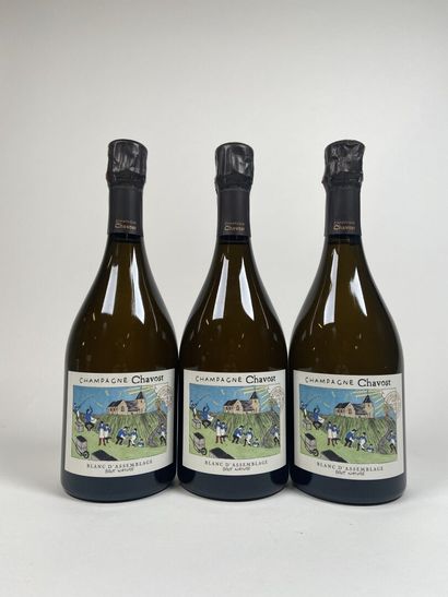 **CHAMPAGNE. Champagne Chavost. Blanc d'Assemblage....