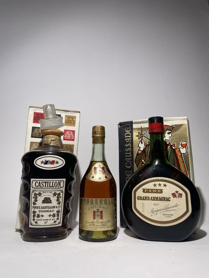 Batch Cognac / Armagnac :
- COGNAC. Castillon....