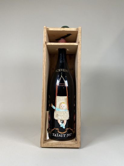 VOUVRAY. Taïaut. 1957. 1 Jeroboam (3L). CBO....