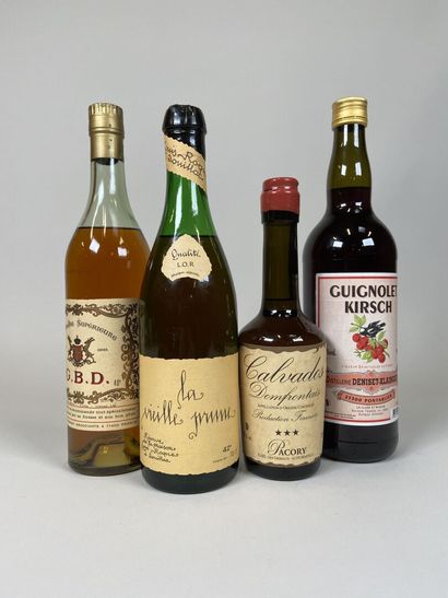 Lot Spirits :
-VIELLE PRUNE. Louis Roque....