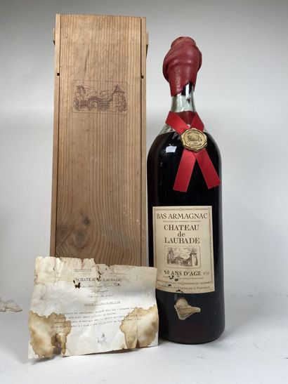 BAS ARMAGNAC. Château de Laubade. 10 years....