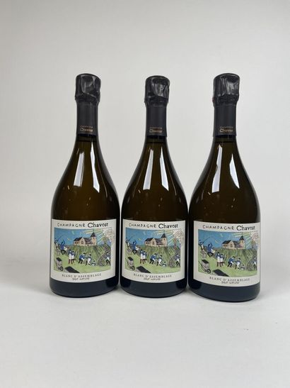 **CHAMPAGNE. Champagne Chavost. Blanc d'Assemblage....