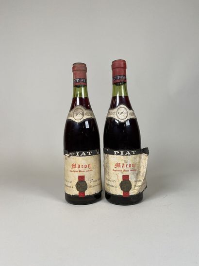 MACON. Red. Piat Père et Fils. 1964. 2 b...