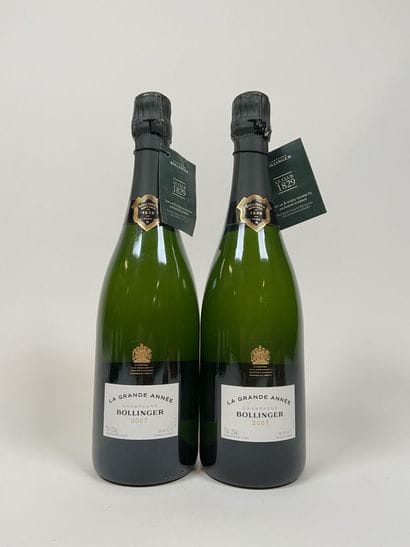 CHAMPAGNE. Bollinger. La Grande Année. 2007....