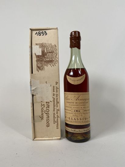 BAS ARMAGNAC. Domaine de Cavaillon. Mise...