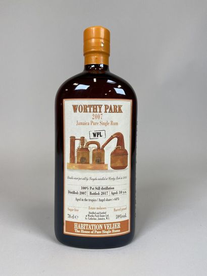 RUM. Worthy Park. Jamaica. 10 years 2007...