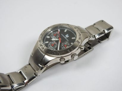 LIP.
Men's chronograph wristwatch in steel,...
