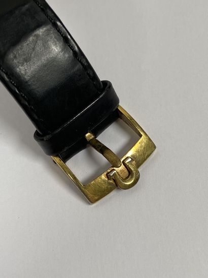 OMEGA.
Montre-bracelet d'homme en acier et...