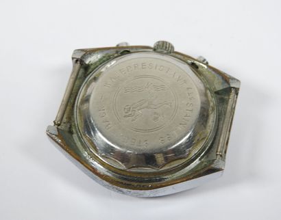ISA.
Steel diver's watch case, automatic...