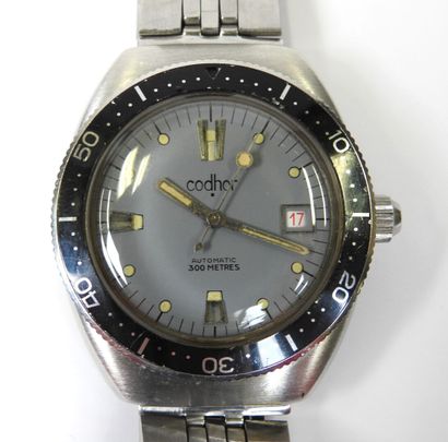 CODHOR.
Men's wristwatch in steel, automatic...