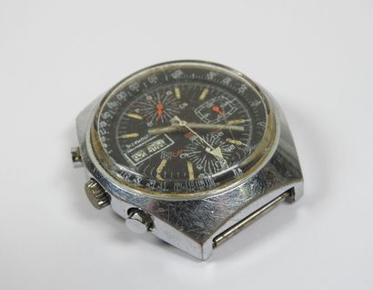 ISA.
Steel diver's watch case, automatic...