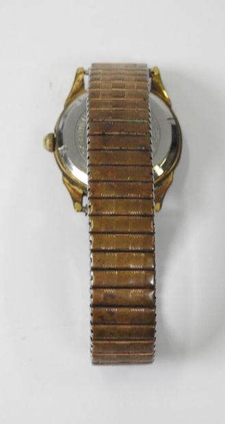 ELIX.
Men's wristwatch in steel and gilded...