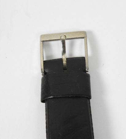 MORTIMA.
Men's wristwatch, rectangular steel...