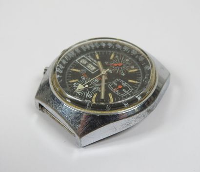 ISA.
Steel diver's watch case, automatic...