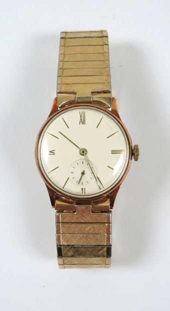 Montre-bracelet d'homme, le mouvement mécanique...